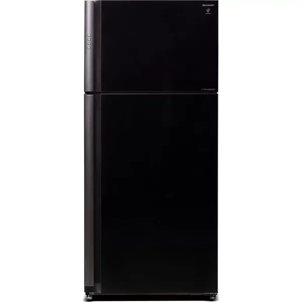 Двухкамерный холодильник Sharp SJXP59PGBK