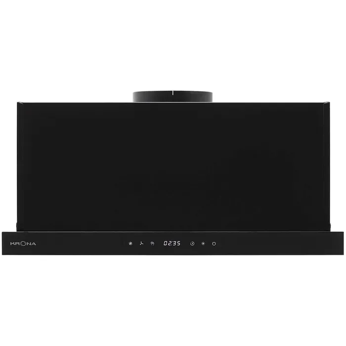 Телескопическая вытяжка Krona KAMILLA F MAX 600 black SGC AO