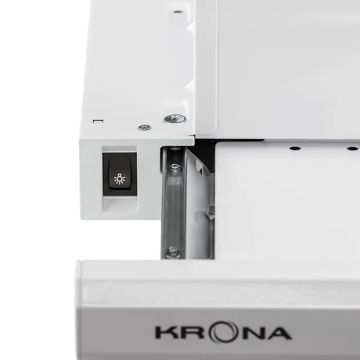 Телескопическая вытяжка Krona KAMILLA 600 E1M white