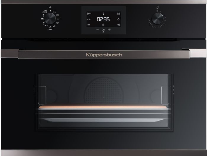 Компактный духовой шкаф Kuppersbusch CBP 6332.0 S2 Black Chrome