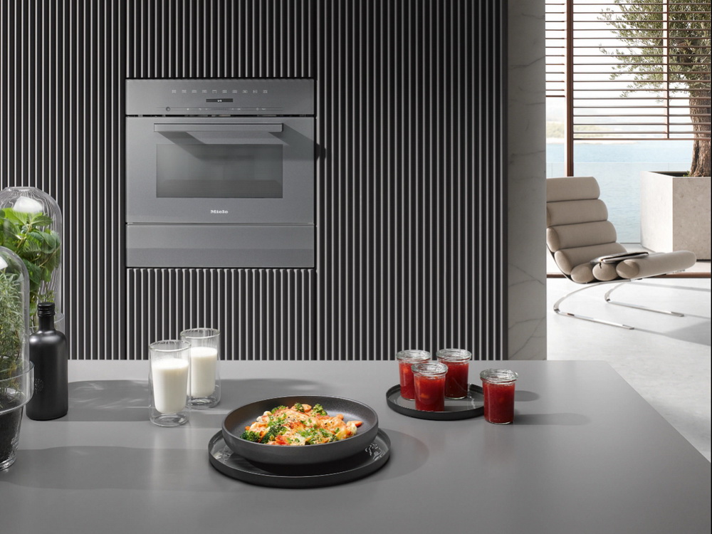 Встраиваемая микроволновая печь Miele M 7244 TC GRGR