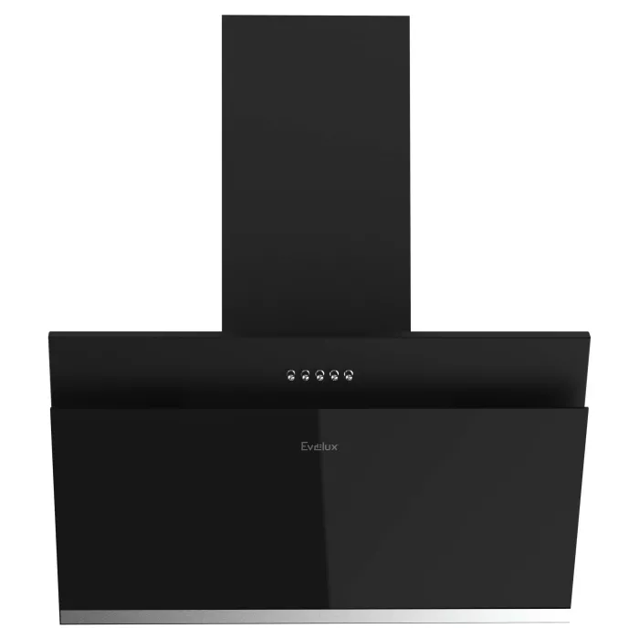 Наклонная вытяжка Evelux WING 60 BG