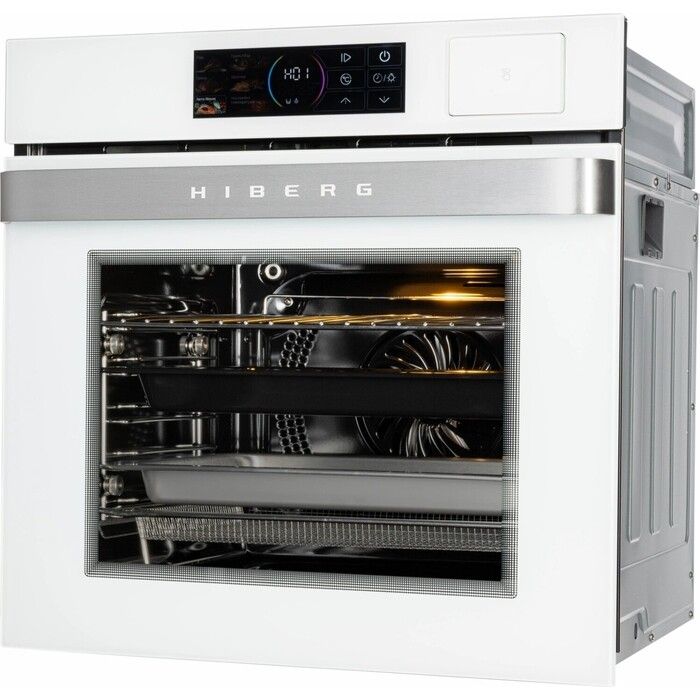 Электрический духовой шкаф Hiberg S-VM 6415 W SMART