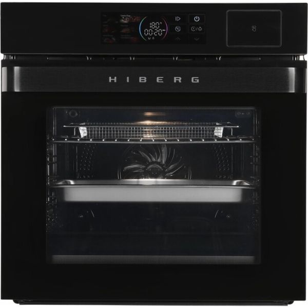 Электрический духовой шкаф Hiberg S-VM 6415 B SMART