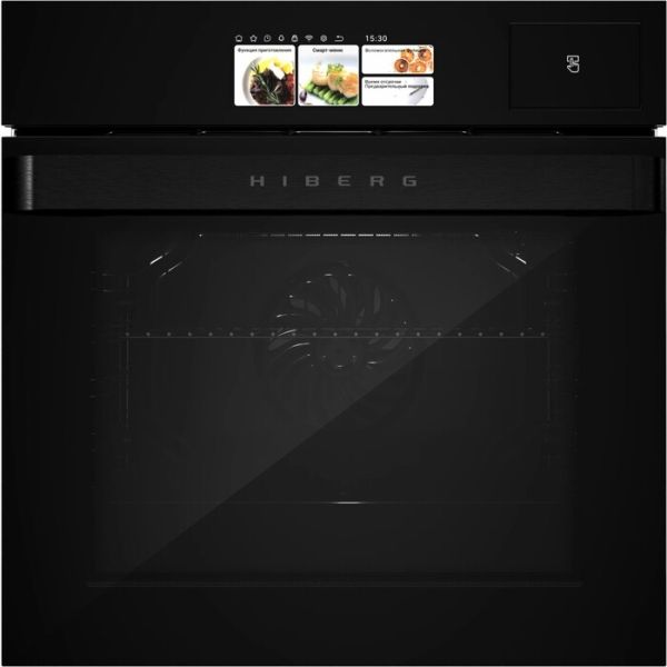 Электрический духовой шкаф Hiberg S-VM 6615 B i-SMART