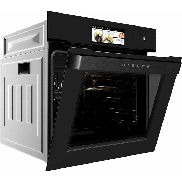 Электрический духовой шкаф Hiberg S-VM 6615 B i-SMART