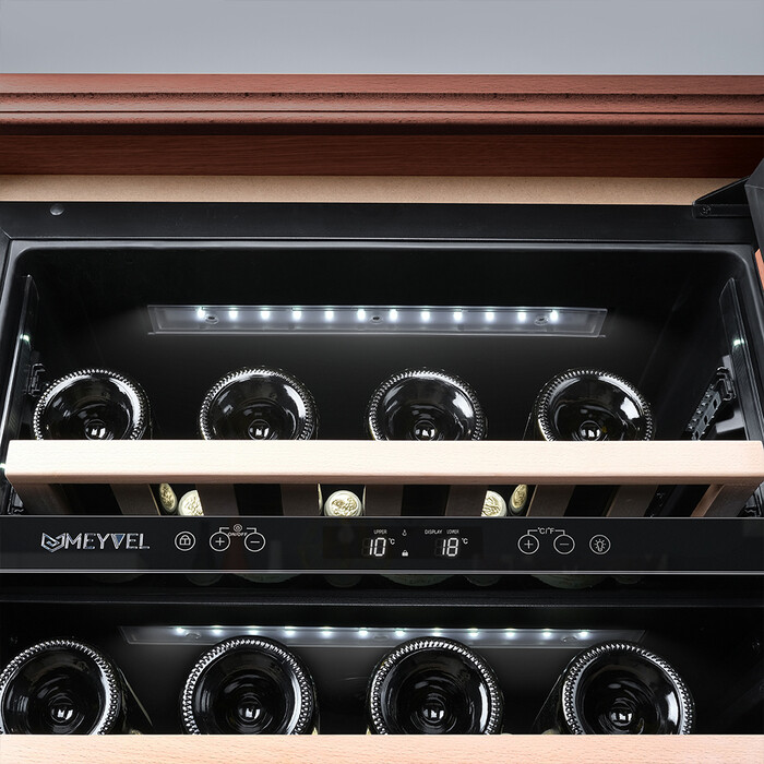 Винный шкаф Meyvel MV46PRO-KBT2 Итальянский орех