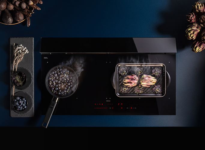 Индукционная варочная панель Falmec Brera 75 Vetro Nero