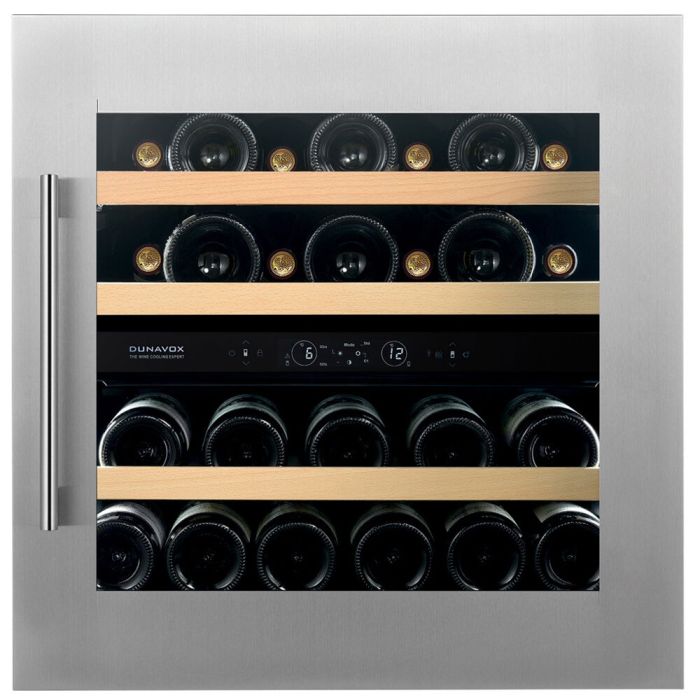 Встраиваемый винный шкаф Dunavox DVS-25.65DSS