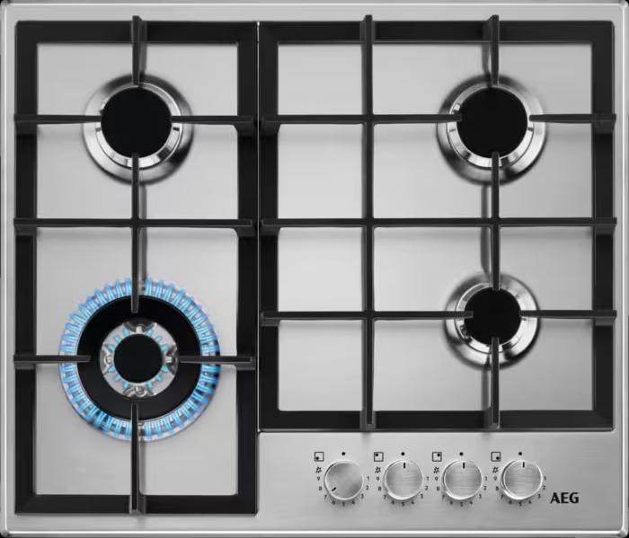 Газовая варочная панель AEG HGB64420SM
