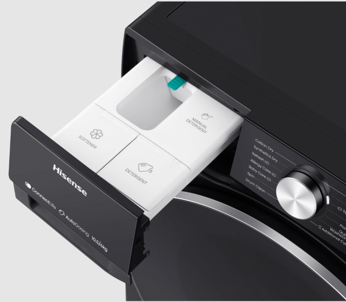 Стирально-сушильная машина Hisense WD5S1045BB