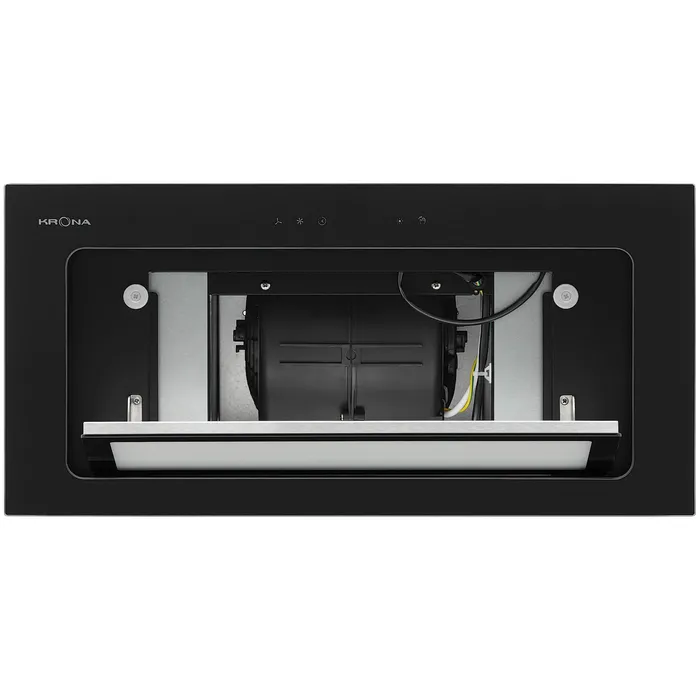 Полновстраиваемая вытяжка Krona SELINA F MAX 600 black SGC