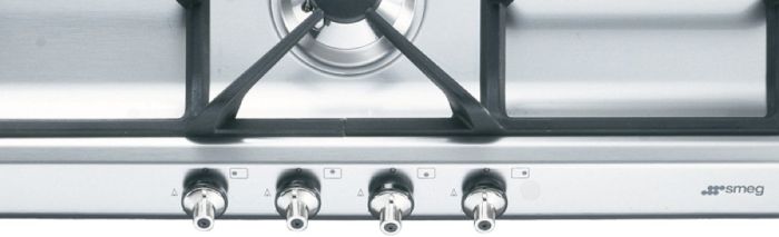 Газовая варочная панель Smeg SER60SGH3