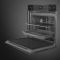 Электрический духовой шкаф Smeg SOP6101S2B3