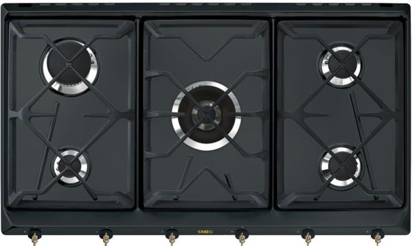 Газовая варочная панель Smeg SRV896AOGH