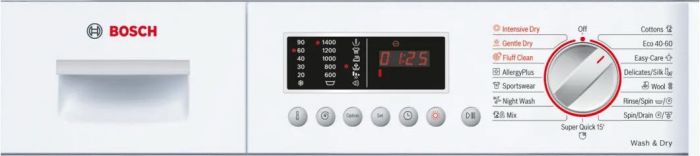 Встраиваемая стирально-сушильная машина Bosch WKD28542EU