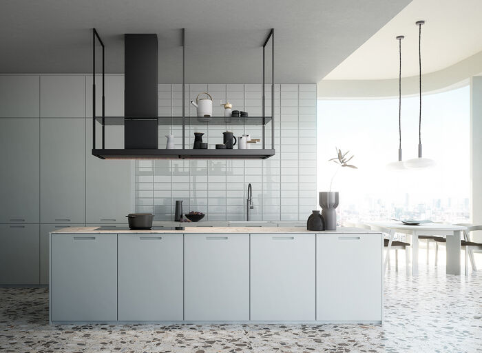 Островная вытяжка Falmec Europa Evo IS 175 Black