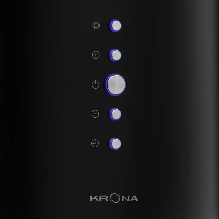Островная вытяжка Krona TINA 350 BLACK 3P