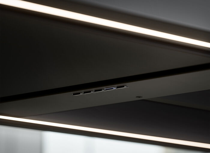 Островная вытяжка Falmec Europa Evo IS 175 Black