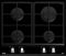 Газовая варочная панель Teka GZC 64300 XBN black