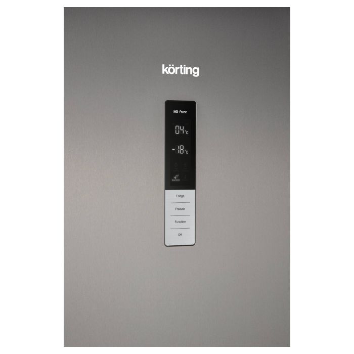 Двухкамерный холодильник Korting KNFC 61869 X