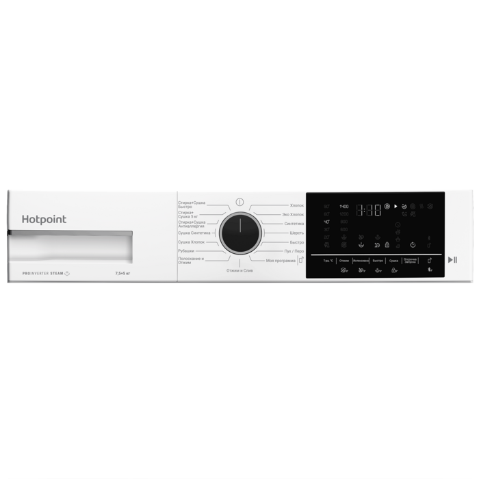 Стирально-сушильная машина Hotpoint-Ariston WDSH 75549 VWX