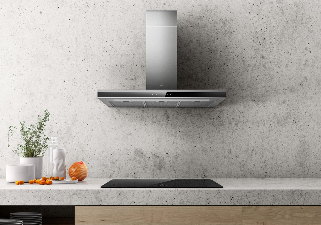 Каминная вытяжка Elica ADELE IXBL/A/60